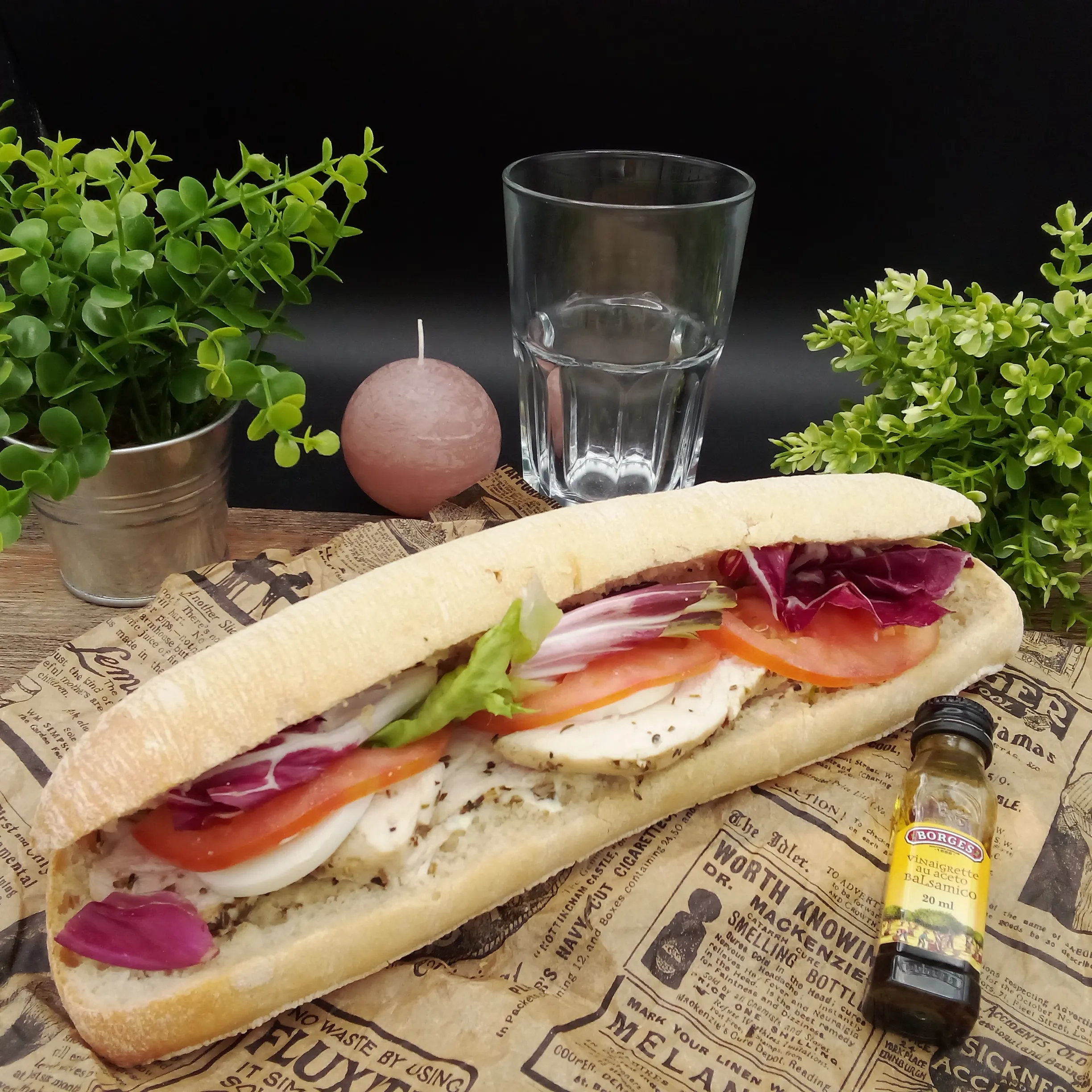 Ciabatta Poulet Oeuf