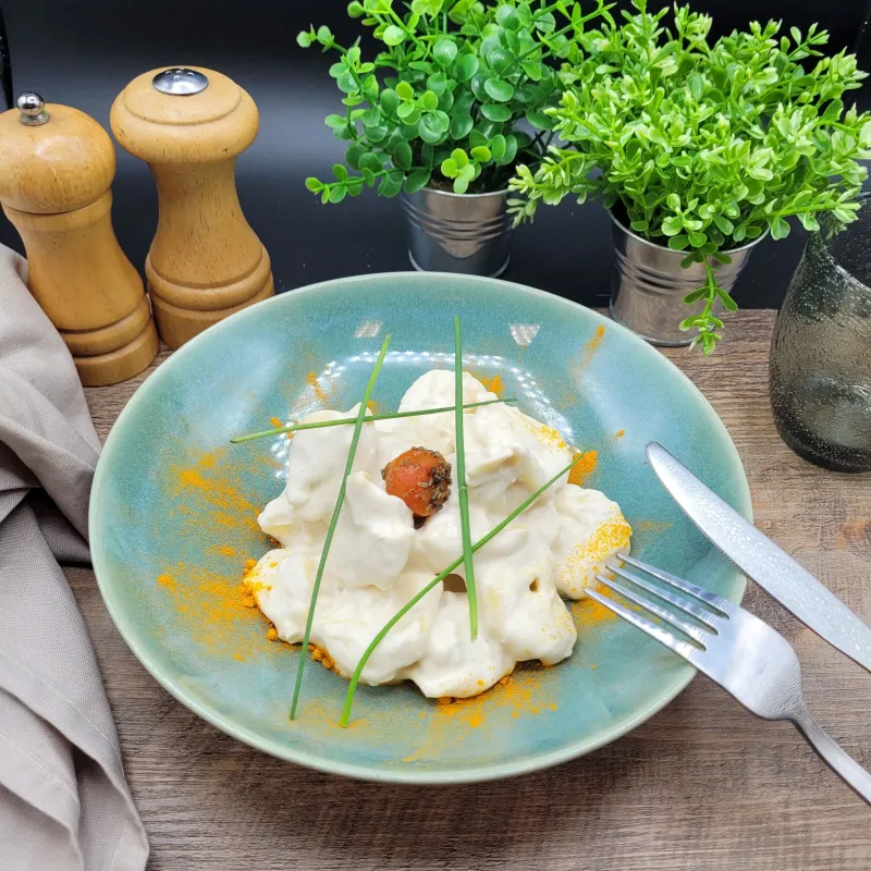 Cappelletti au Saumon sauce Aneth