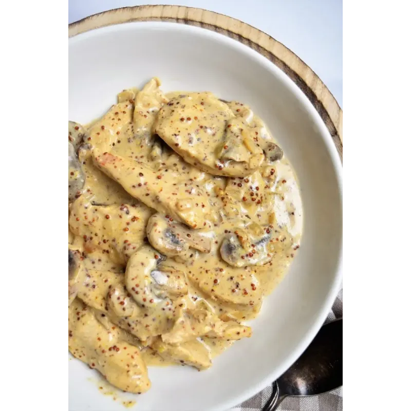 Fusilli Poulet Moutarde