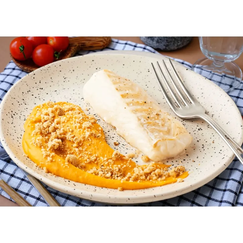 Dos de Cabillaud Purée de Patate Douce