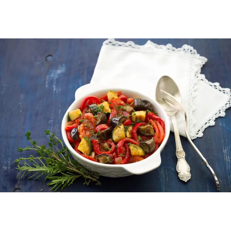 Jambon Grillé Ratatouille Provençale