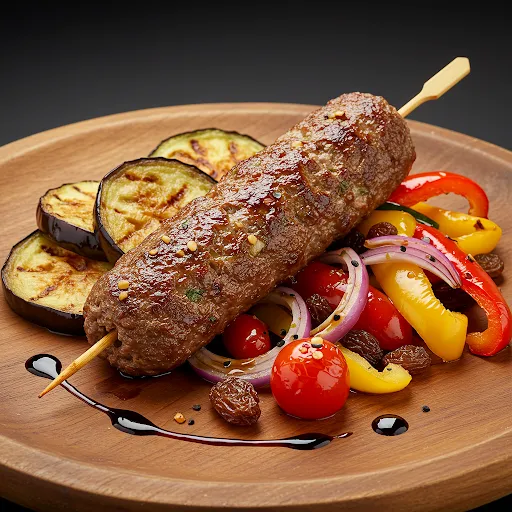 Mini Brochette de Kefta et sa Caponata Sicilienne