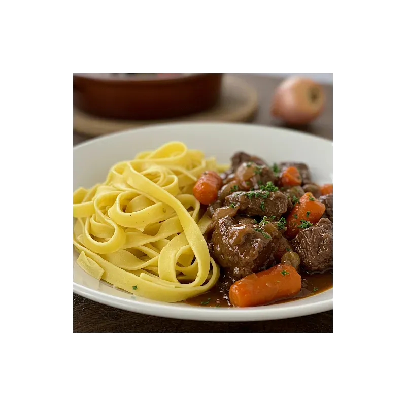 Daube Provençale et ses Tagliatelles
