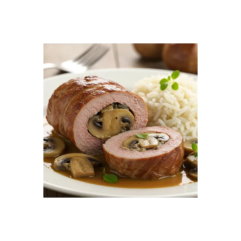 Paupiette de Veau Champignon et son Riz Basmati