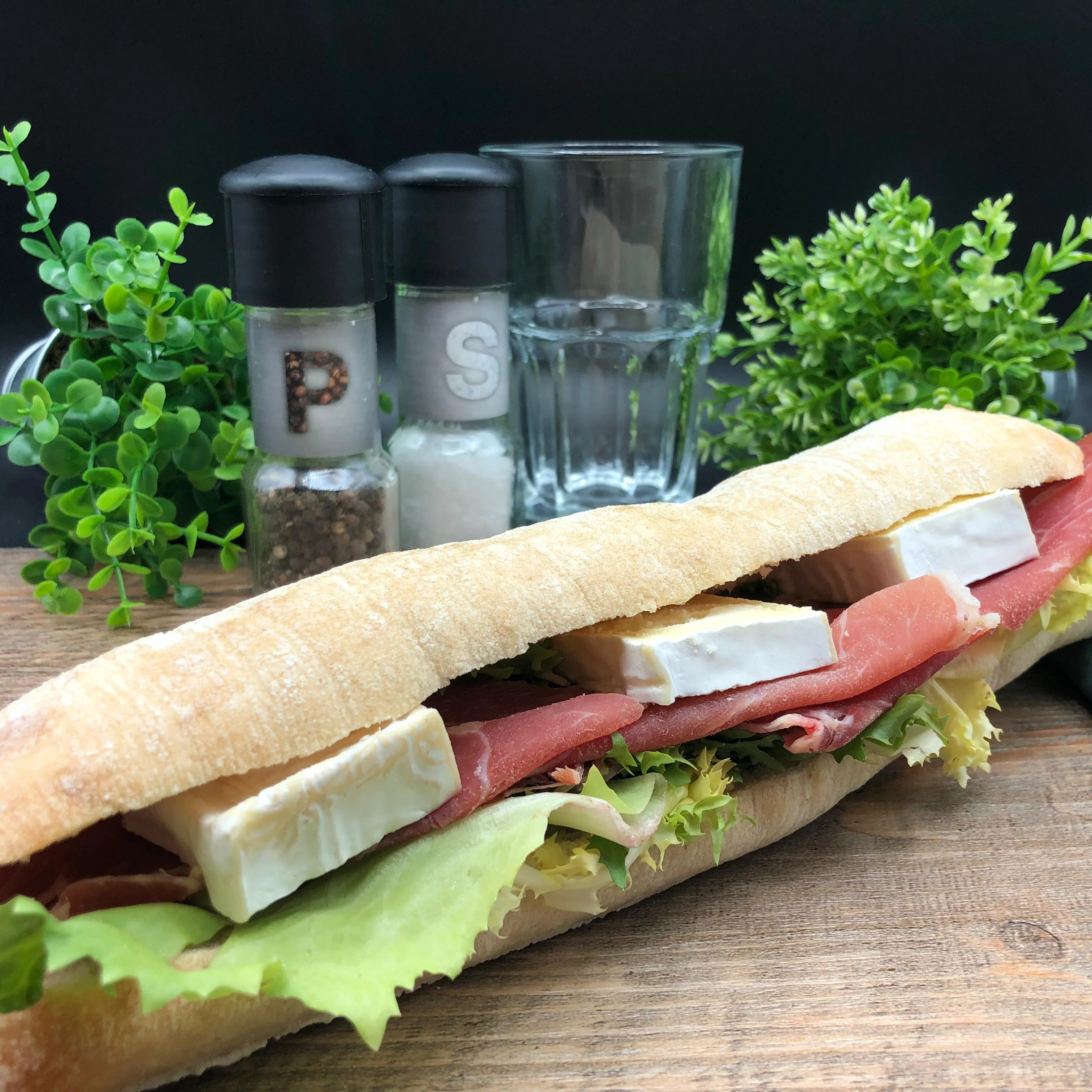 Ciabatta Jambon Cru Chèvre