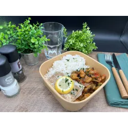 Filet de Lieu Ratatouille Provençale Riz Basmati