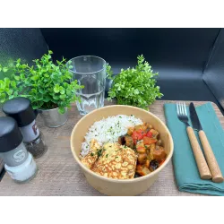 Omelette Ratatouille Provençale Riz Basmati