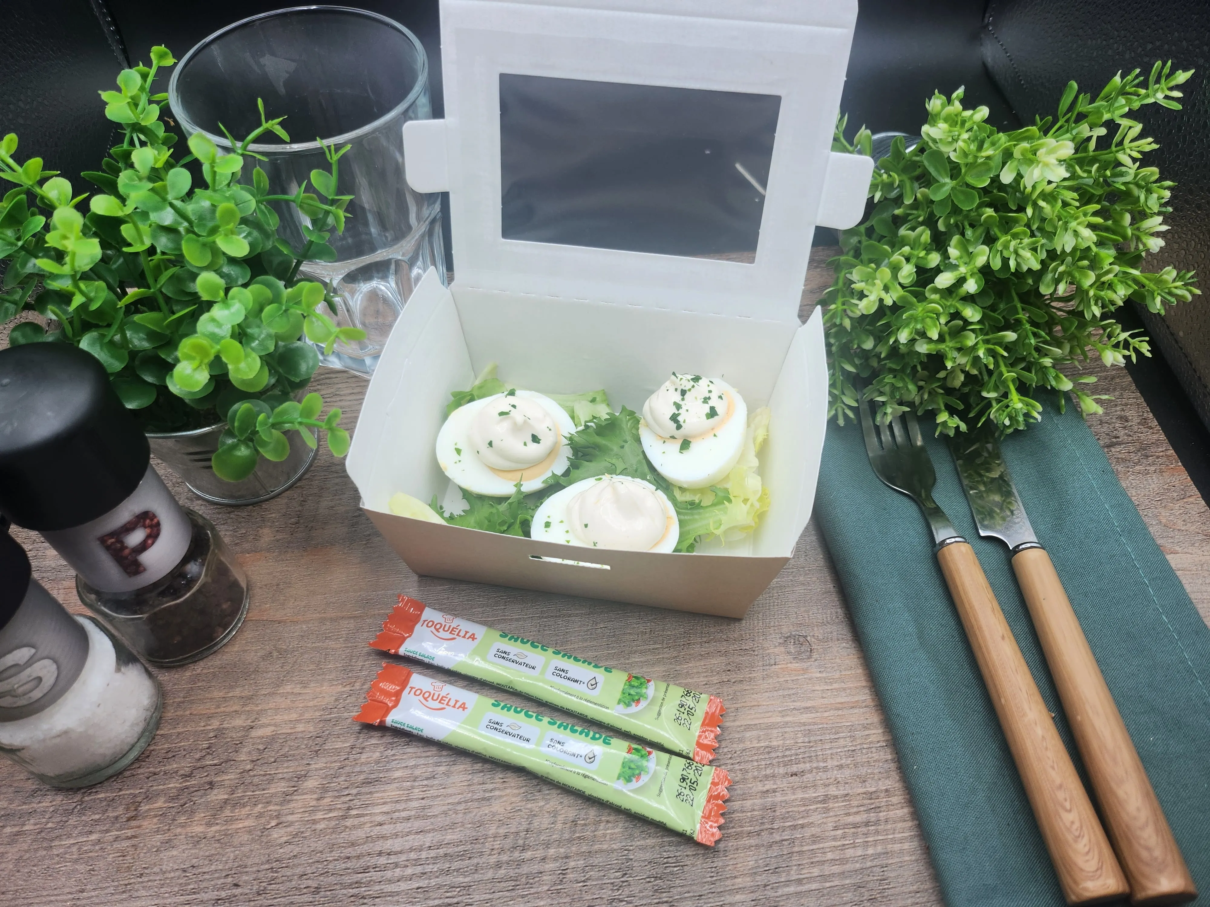 Boite Fraîcheur Œuf Dur Mayonnaise