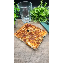 Pizza Blanche aux Saumon