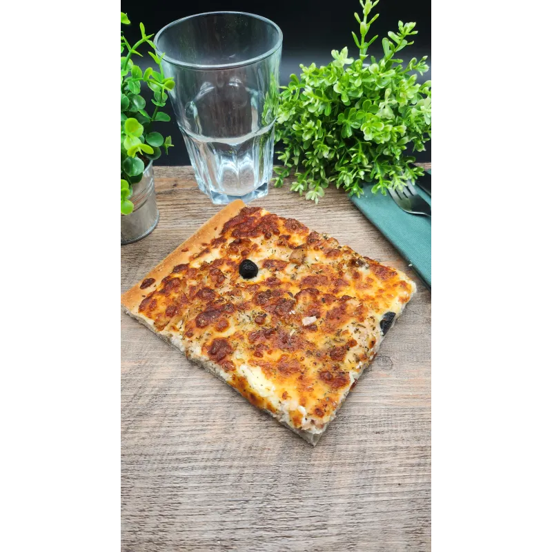 Pizza Blanche aux Saumon