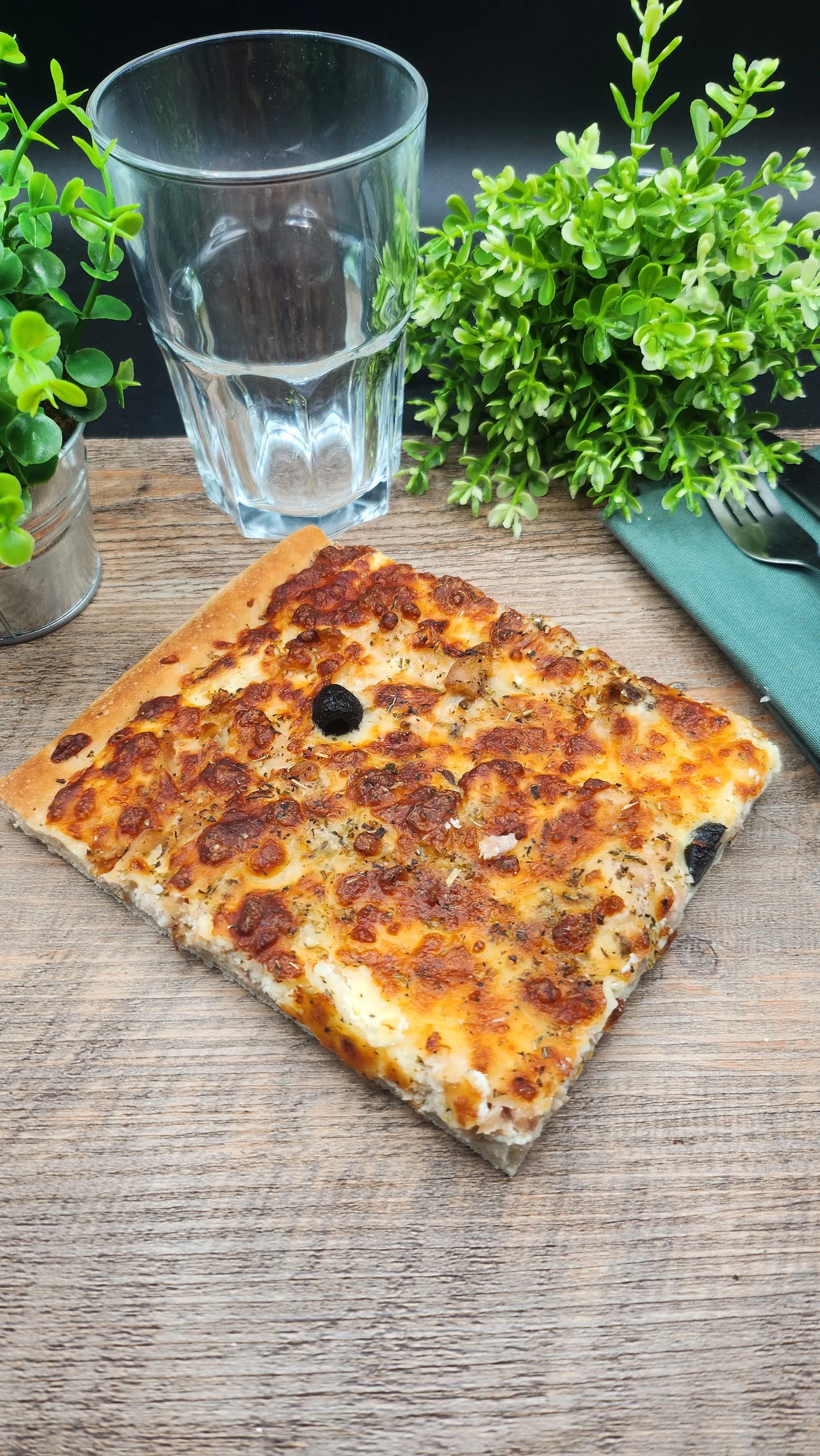 Pizza Blanche aux Saumon