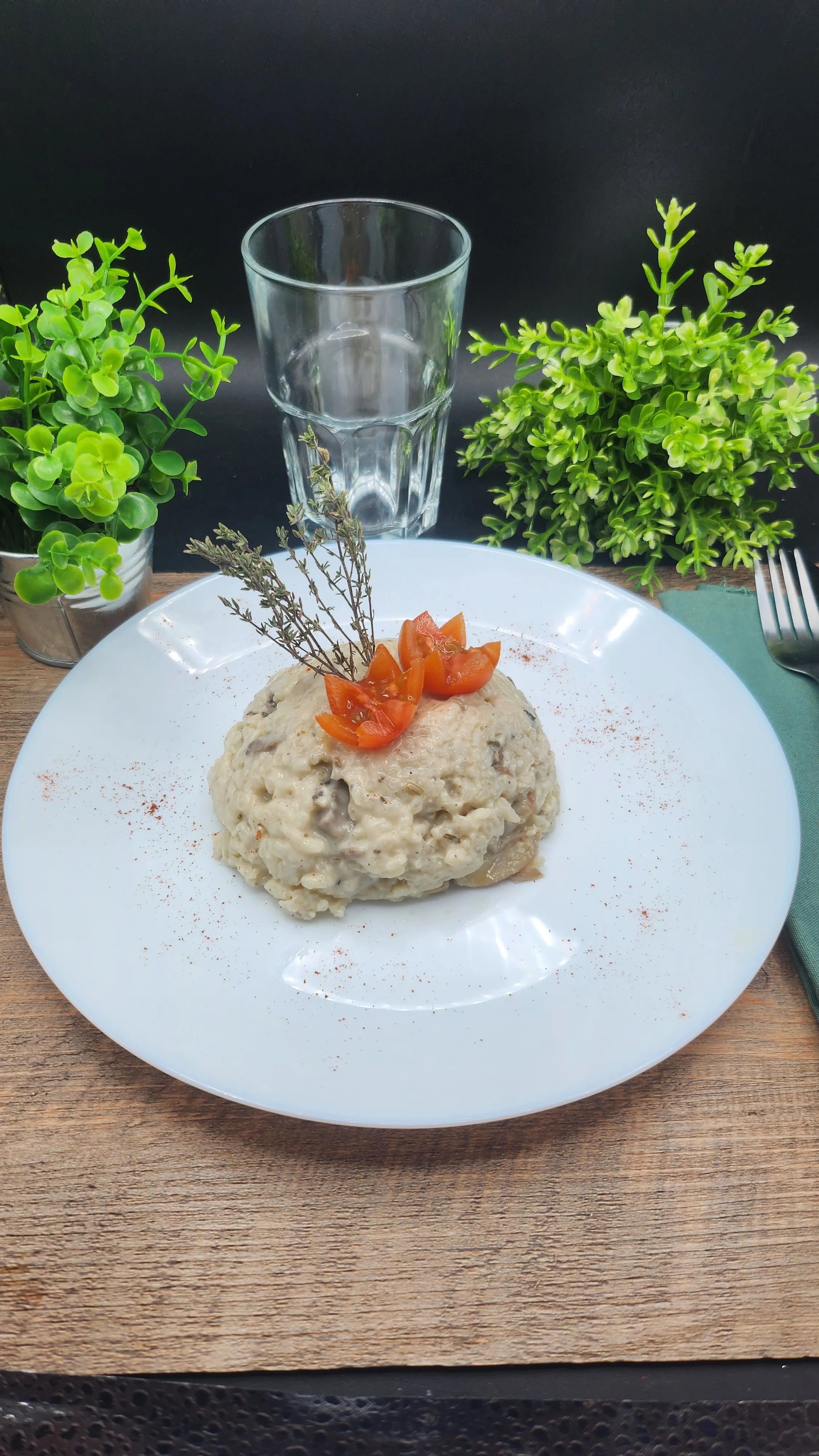 Risotto Champignons Parmesan